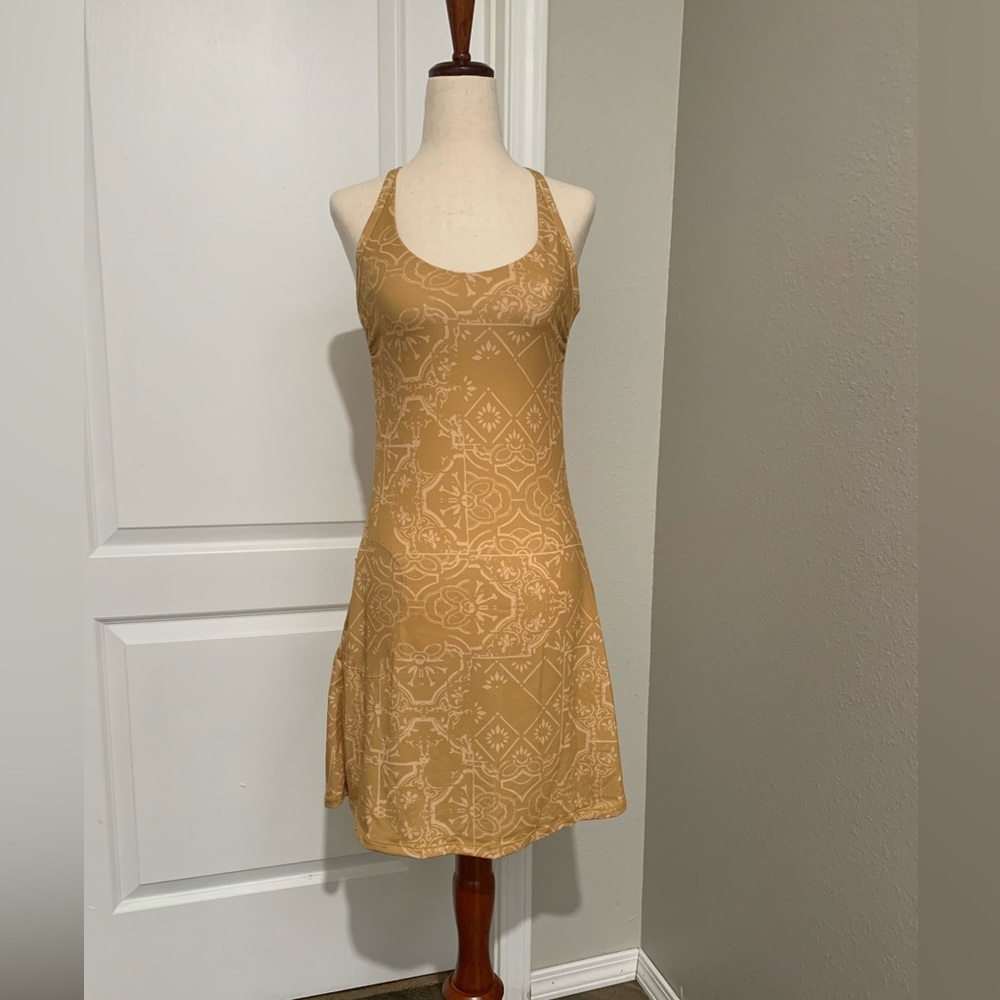 Prana Tan Mini Dress